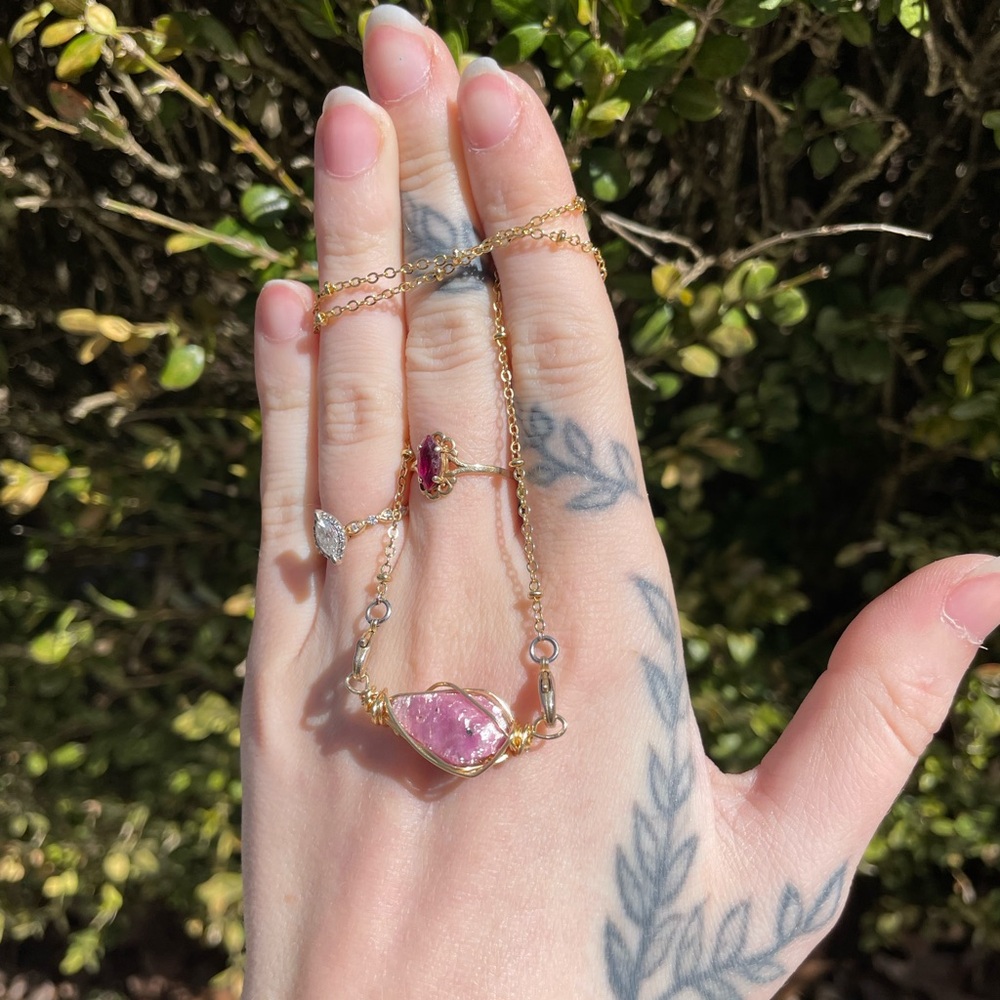 Ruby Interchangeable Necklace - image 3